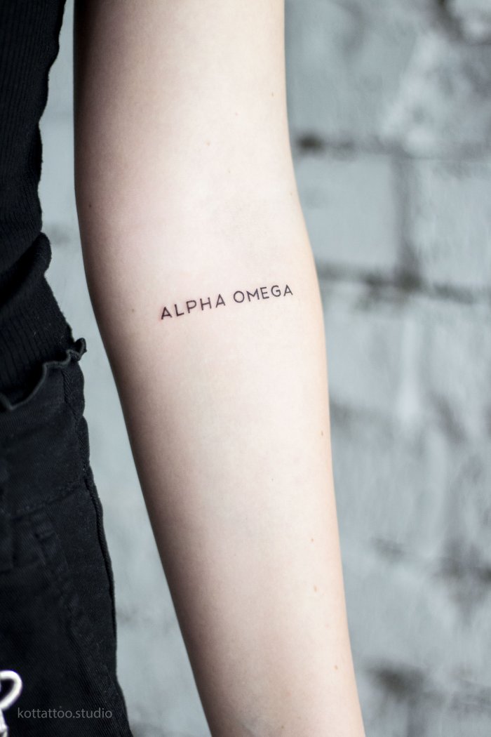 тату надписи для девушек