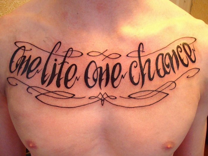 тату надписи