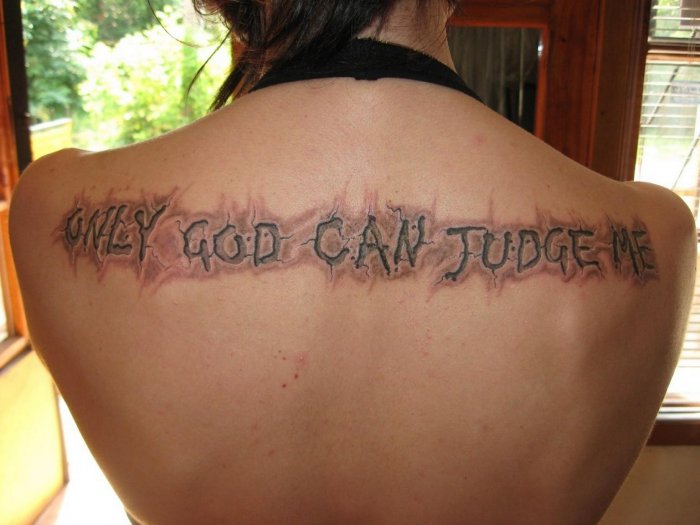 тату надписи