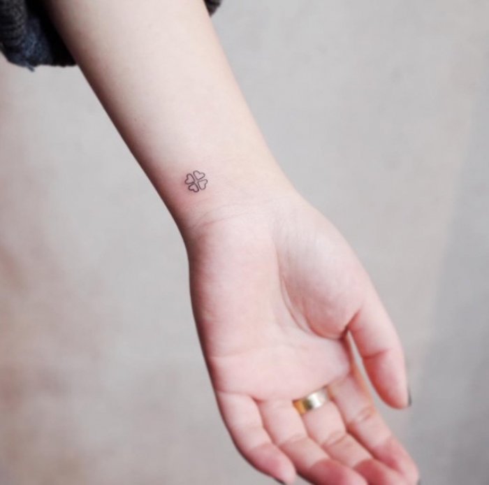 минималистичные тату