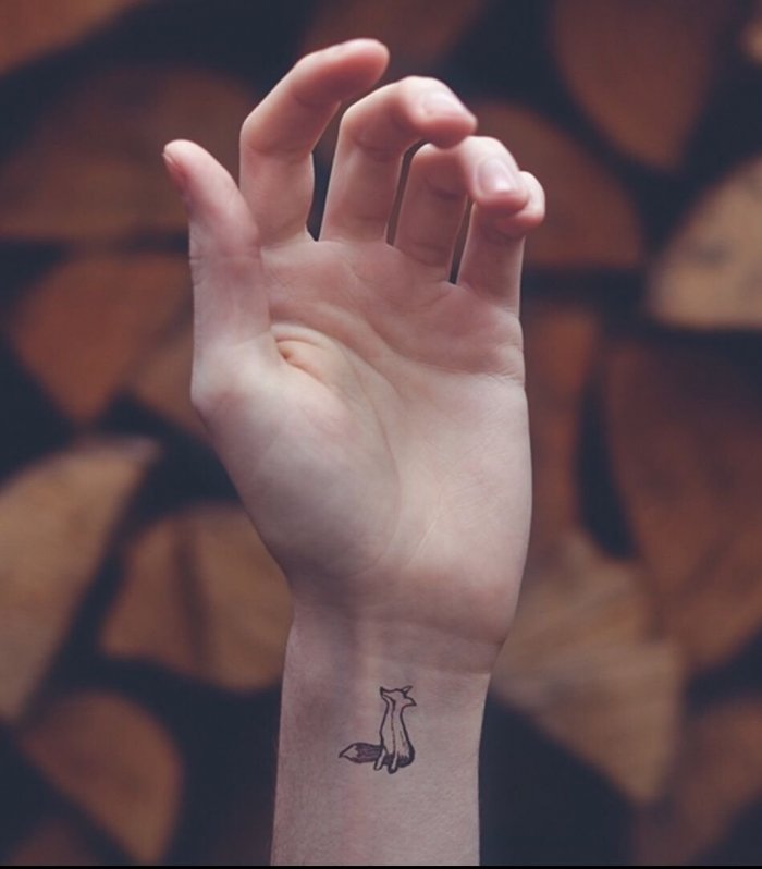 мини татуировки