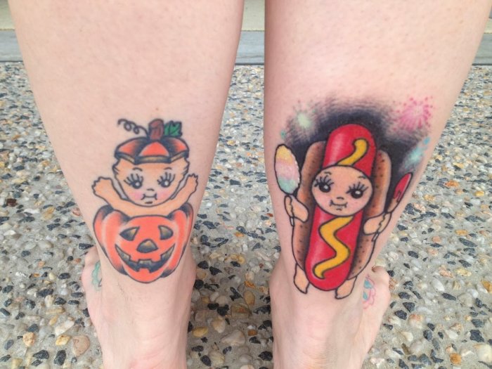 парные тату