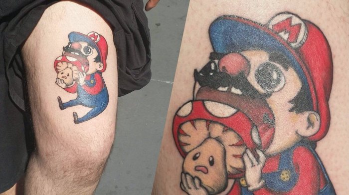 забавные татуировки