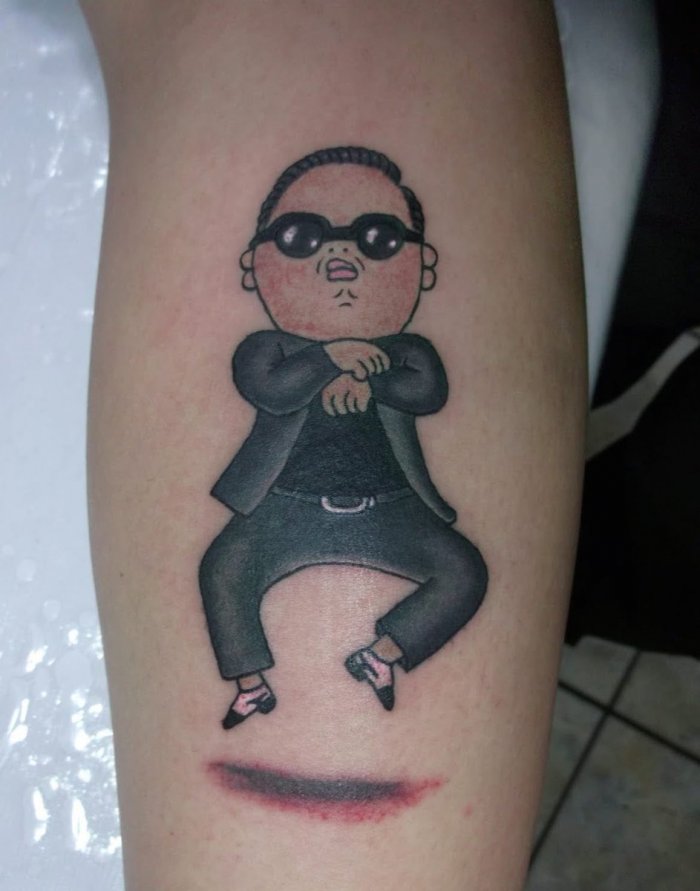 тату детей смешные
