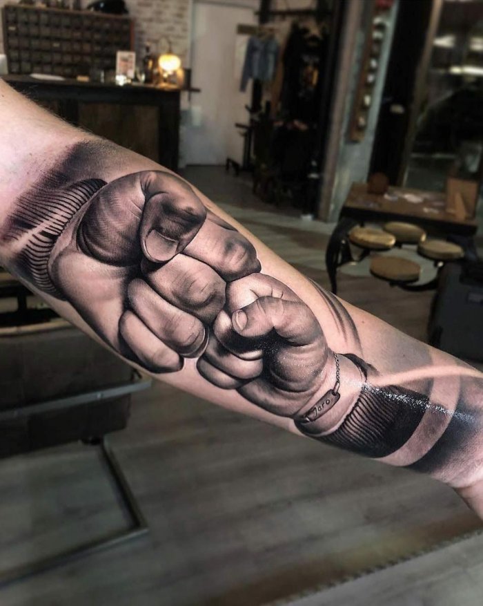 тату руки