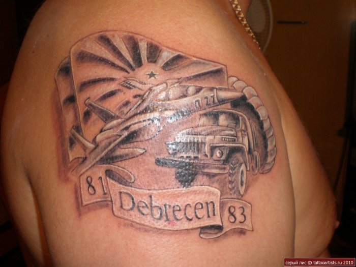 армейские татуировки