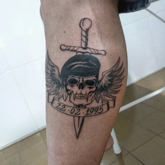 военные татуировки