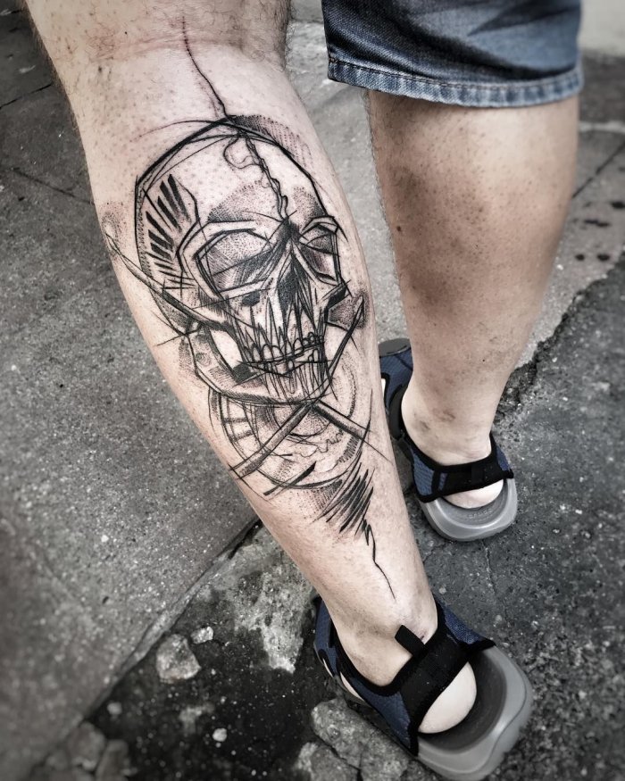 тату на предплечье