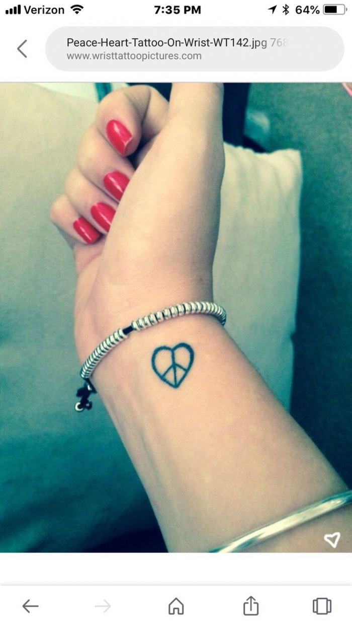 небольшие татуировки на запястье