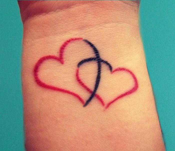 красивые рисунки на запястье