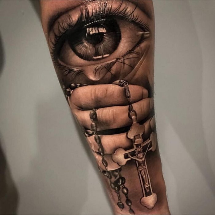 татуировки на предплечье