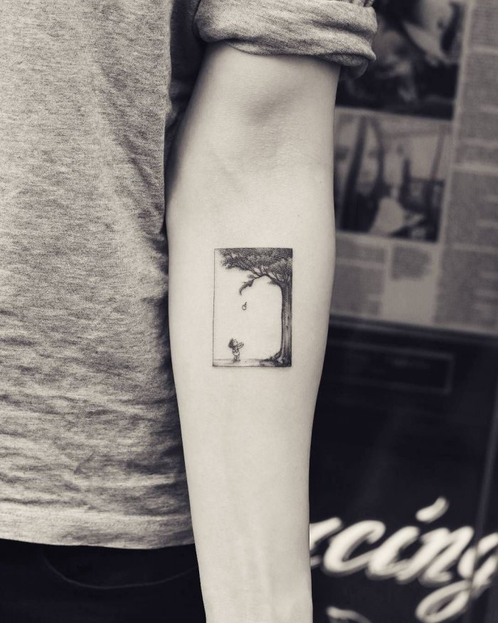 небольшие татуировки