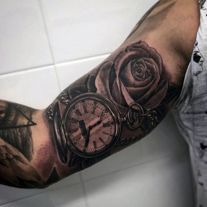 тату на предплечье