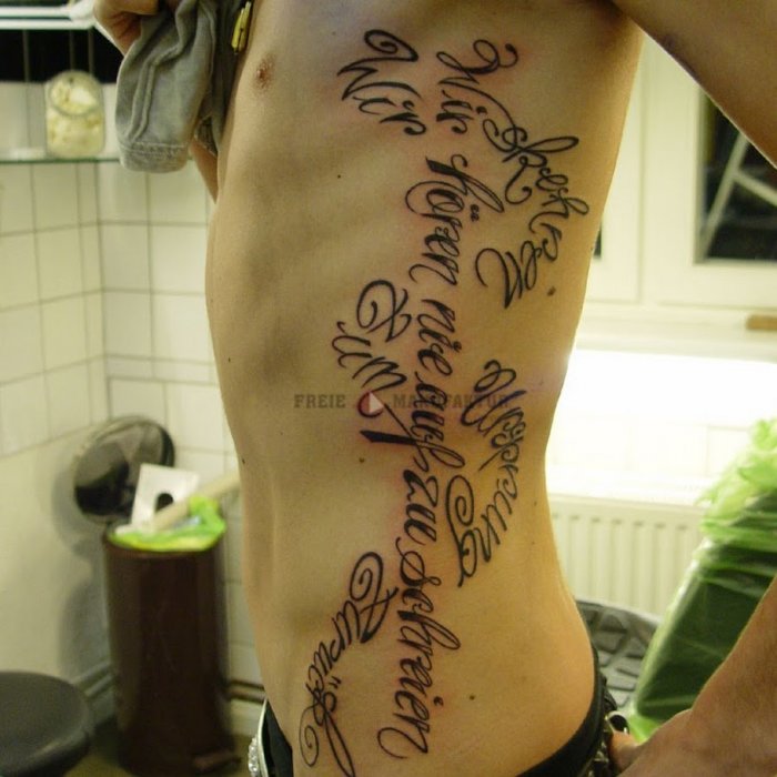 мужские татуировки