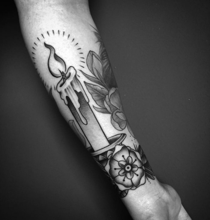 татуировки для мужчин на предплечье