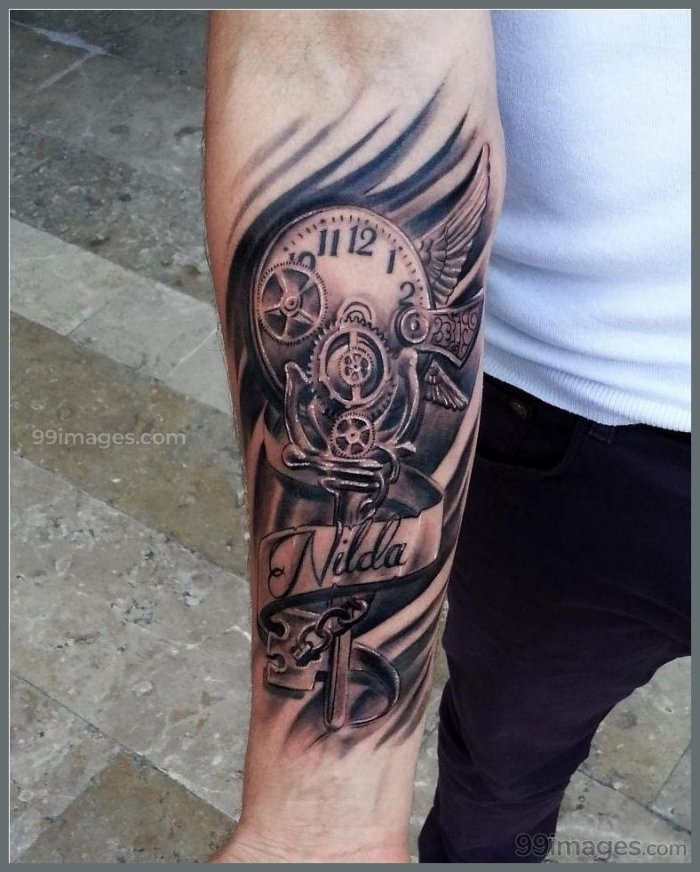 наколки на предплечье