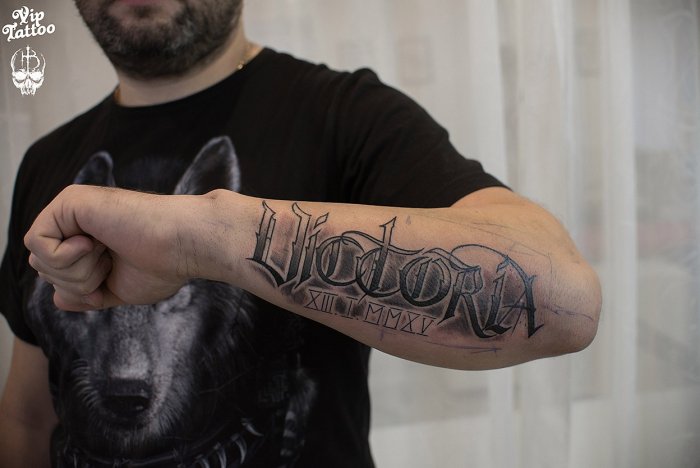 красивые тату на предплечье мужские