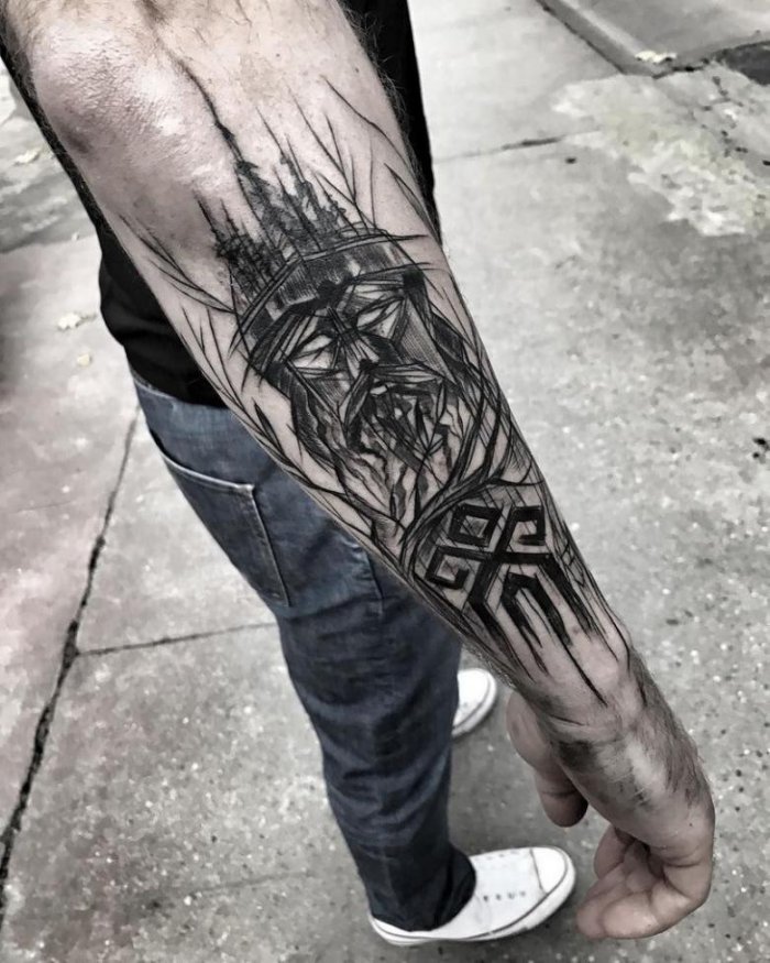 татуировки для мужчин на предплечье