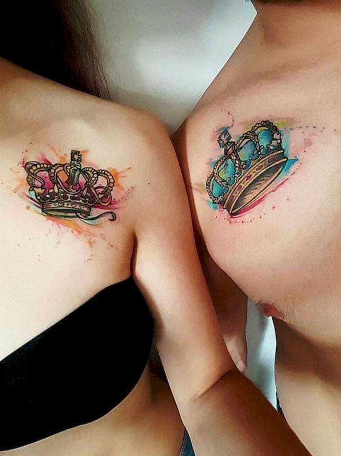 парные тату для пары