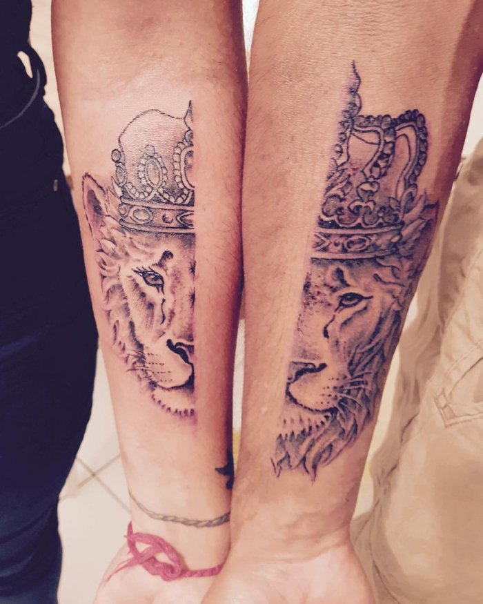 парные тату для влюбленных