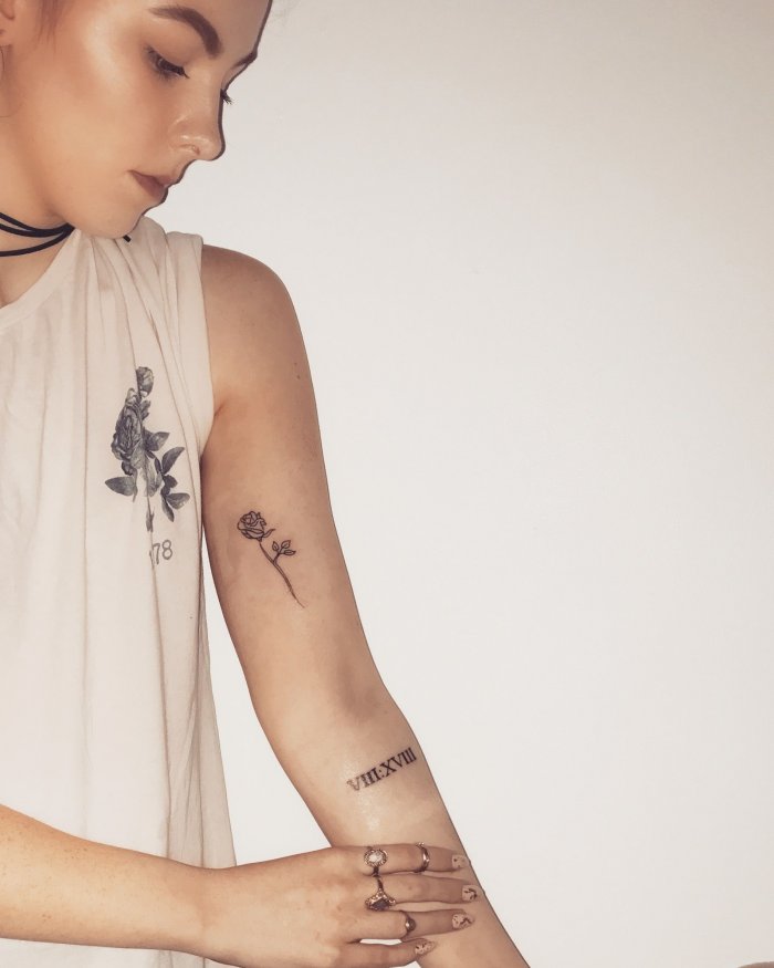 современные татуировки для девушек