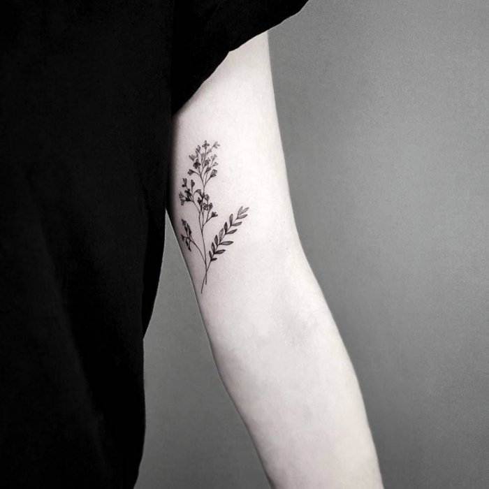 изящные татуировки