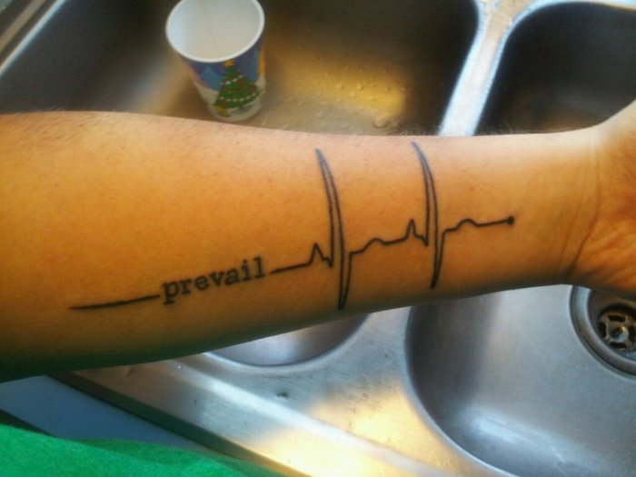 татуировка пульс
