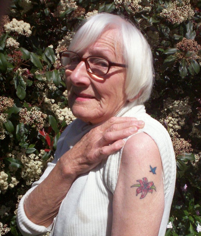 тату в старости