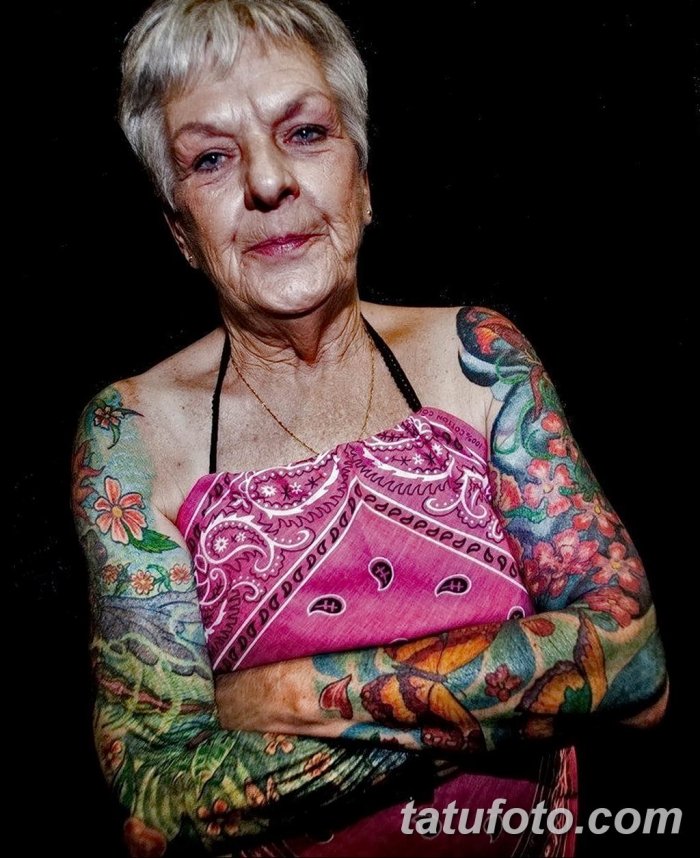 татуированные бабушки