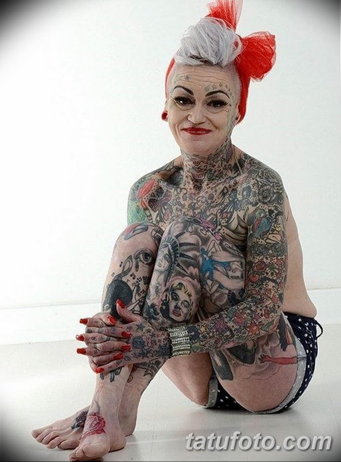 татуированные женщины