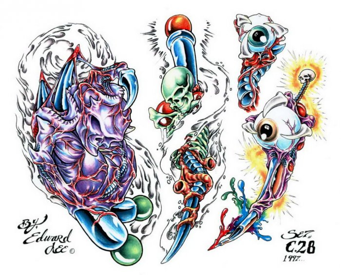 эскизы тату