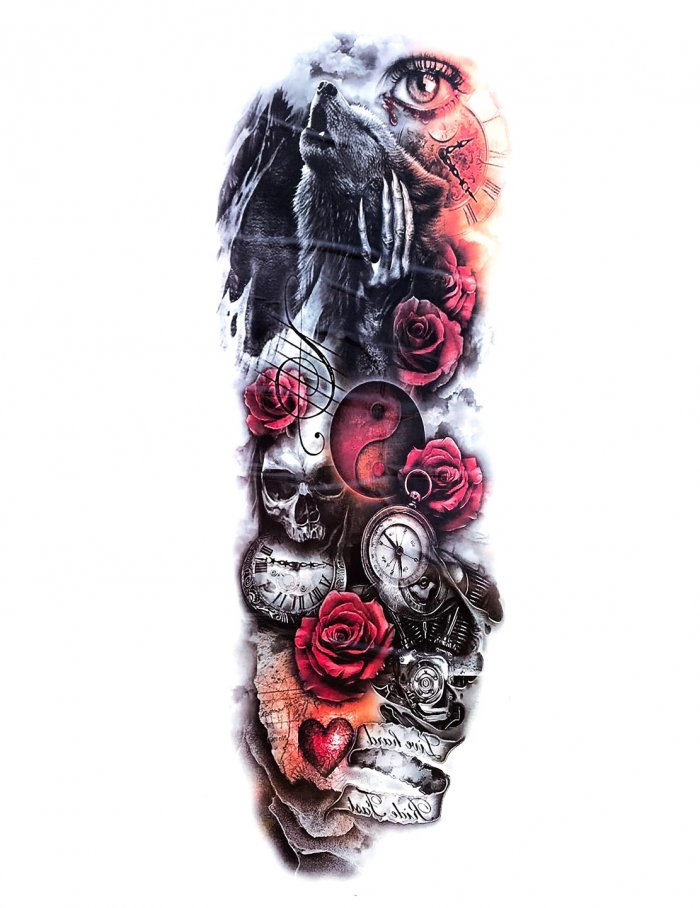 татуировки наклейки