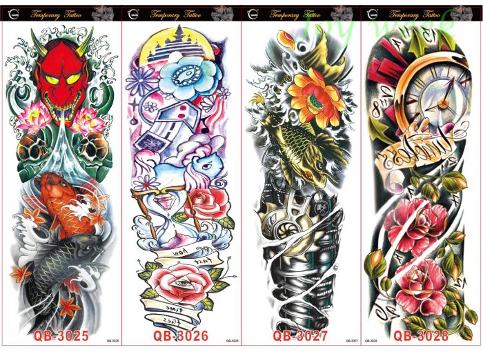 временные татуировки наклейки