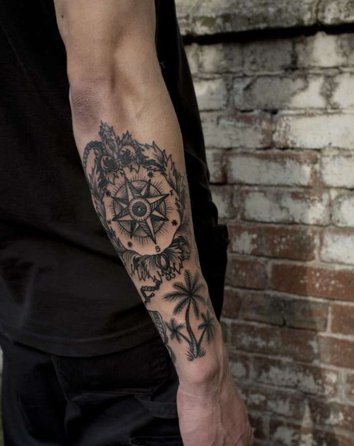 татуировки предплечье