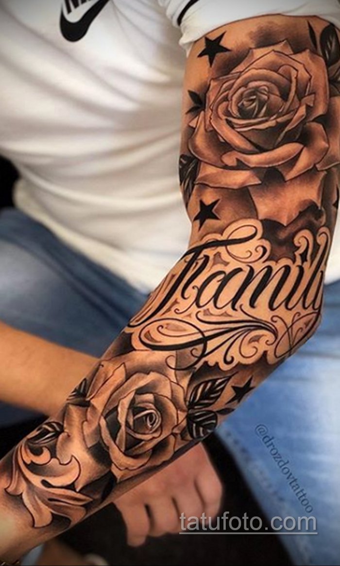 тату на предплечье мужские