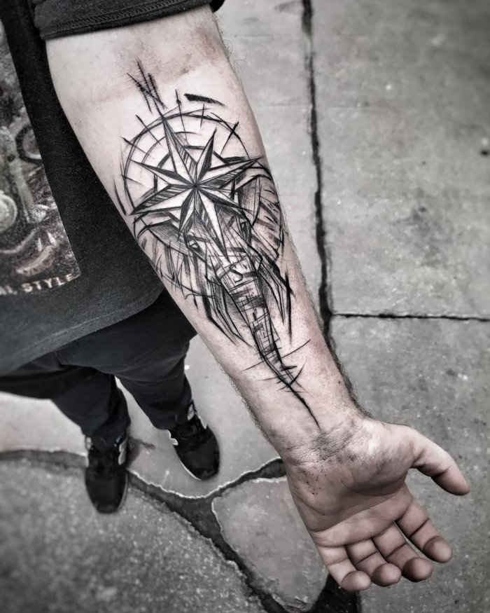 татуировки предплечье