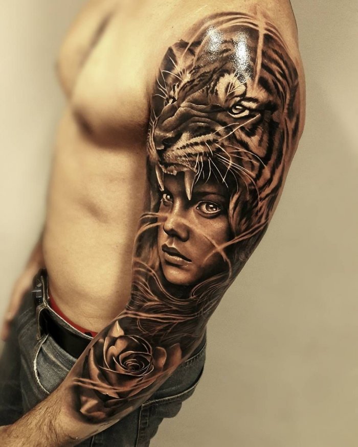 мужские тату