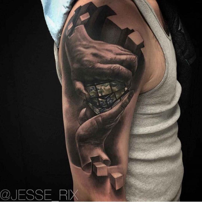 реализм татуировки