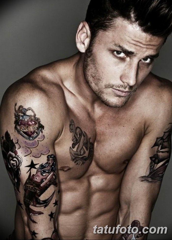 татуированные мужчины