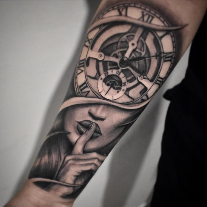 татуировки предплечье