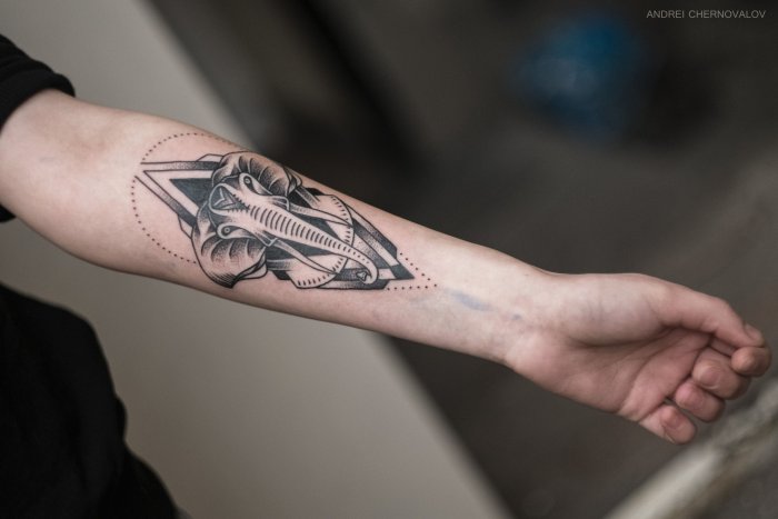 татуировки на предплечье