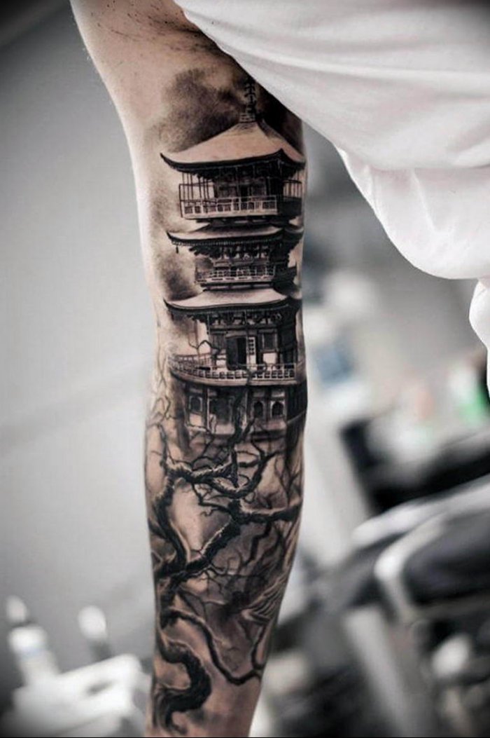 тату на предплечье