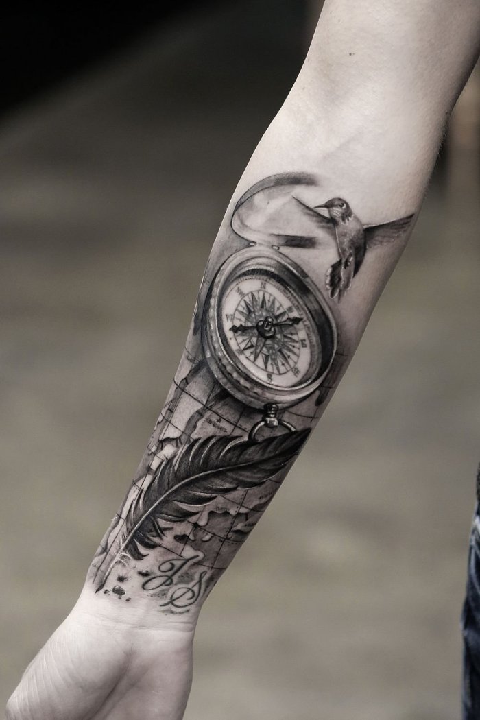 татуировки на предплечье