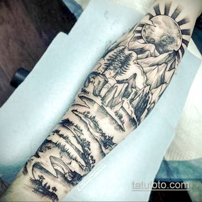 татуировки на предплечье мужские