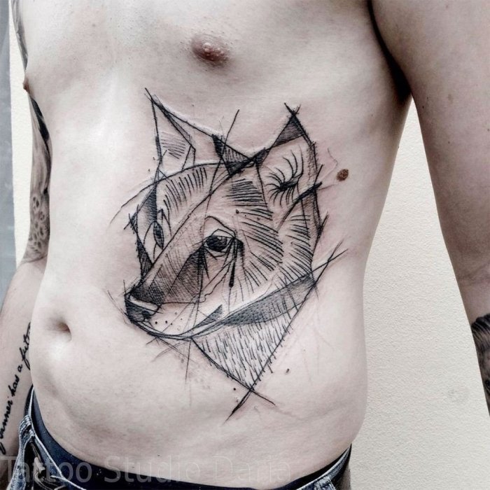 геометрические татуировки