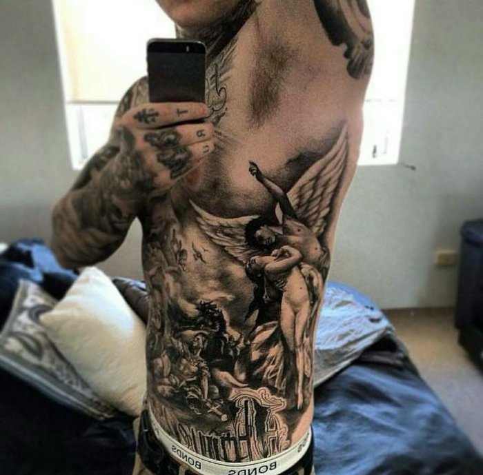 мужские тату