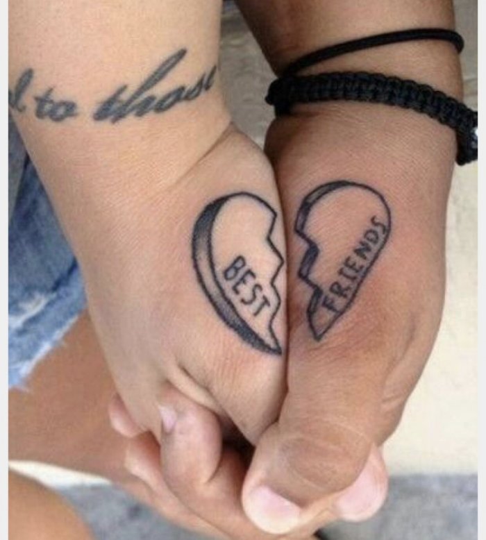 парные татуировки