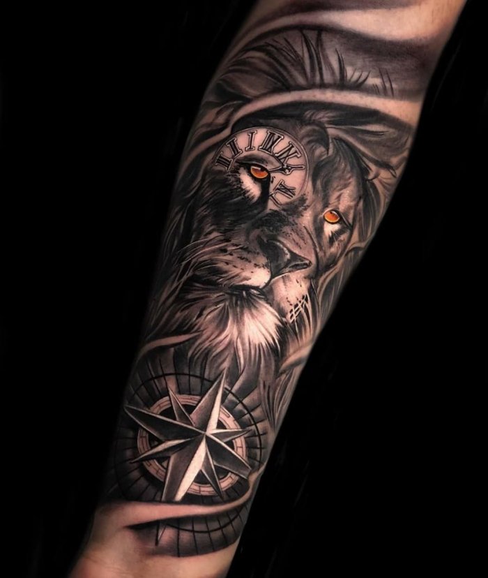 мужские татуировки на предплечье