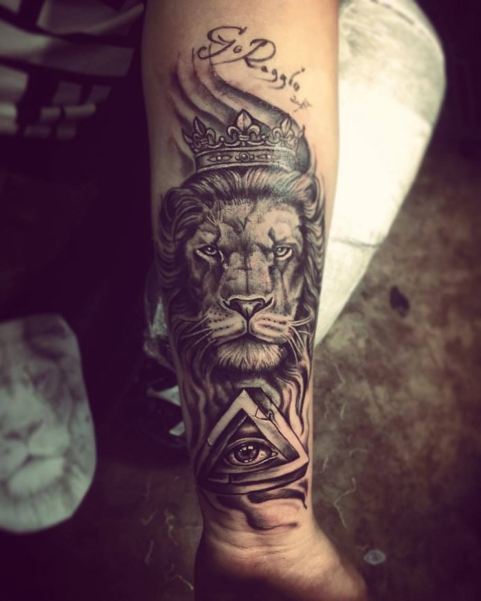 мужские татуировки на предплечье