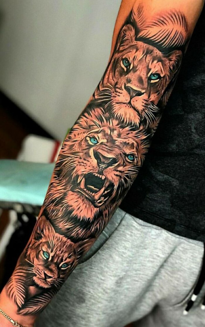 тату на предплечье